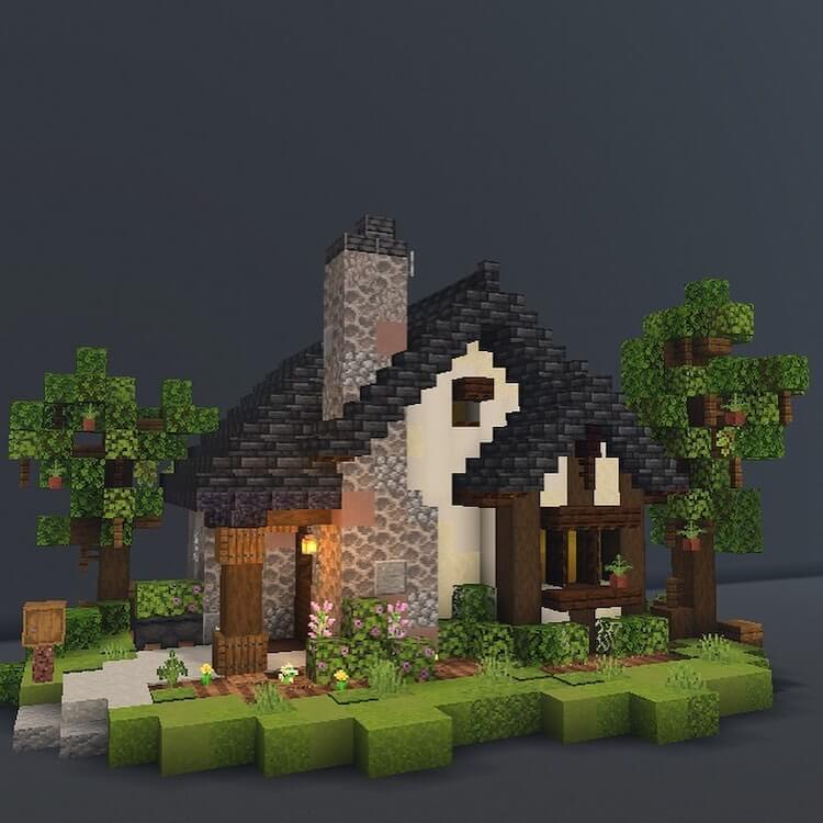 17 Minecraft Construcción de casas de campo Ideas para fanáticos de Cottagecore - 3 - julio 7, 2022