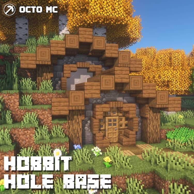18 Minecraft Construcciones de agujeros de hobbit - 31 - julio 7, 2022