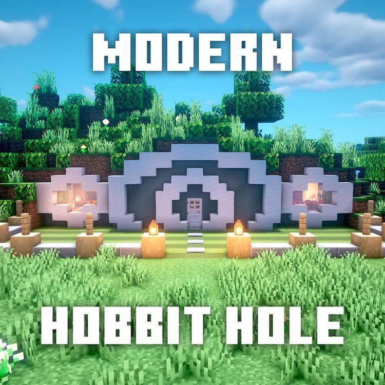 18 Minecraft Construcciones de agujeros de hobbit - 9 - julio 7, 2022