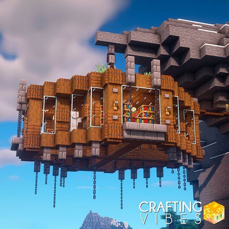 14 Ideas para construir casas de Minecraft dentro de las montañas - 27 - julio 7, 2022
