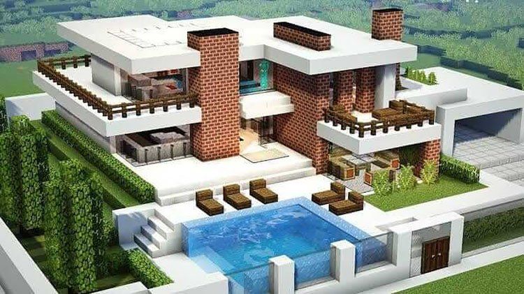 12 Construcciones de casa modernas y lujosas de Minecraft - 21 - julio 4, 2022