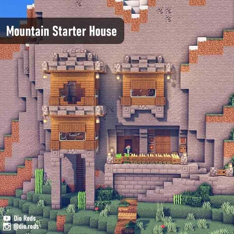 14 Ideas para construir casas de Minecraft dentro de las montañas - 11 - julio 7, 2022