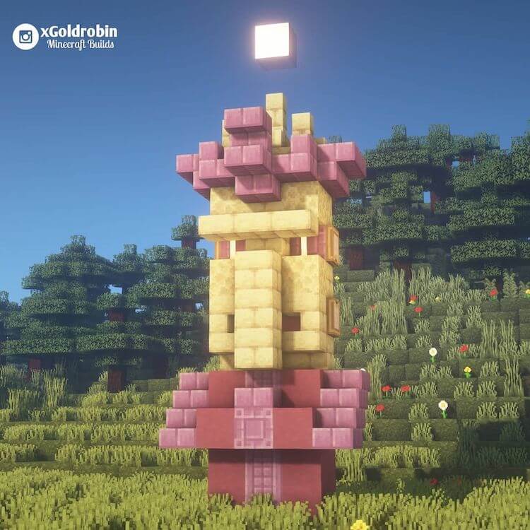 18 Impresionantes construcciones de estatuas de Minecraft por Goldrobin - 19 - julio 7, 2022