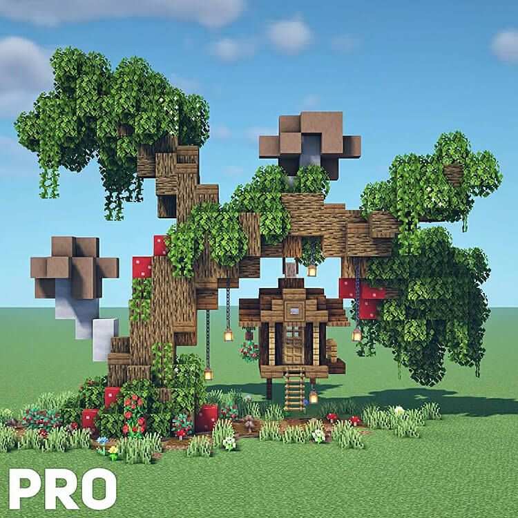 21 Minecraft Tree House Build Ideas y tutoriales - 7 - julio 3, 2022