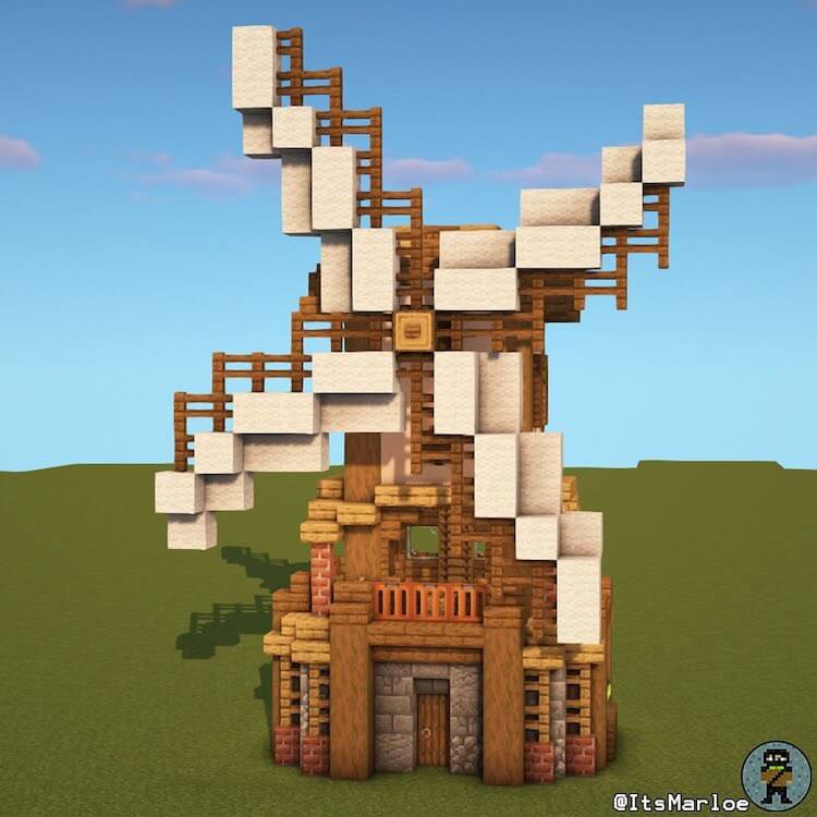 25 Minecraft Windmill construcion para impresionar a tus amigos - 33 - septiembre 24, 2022