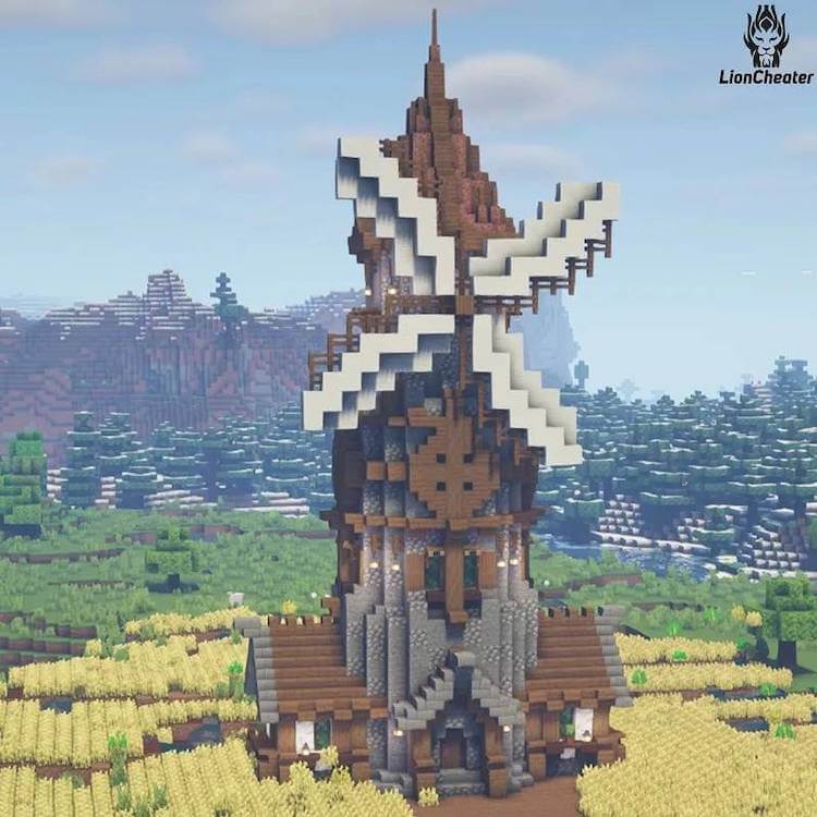 25 Minecraft Windmill construcion para impresionar a tus amigos - 37 - septiembre 24, 2022