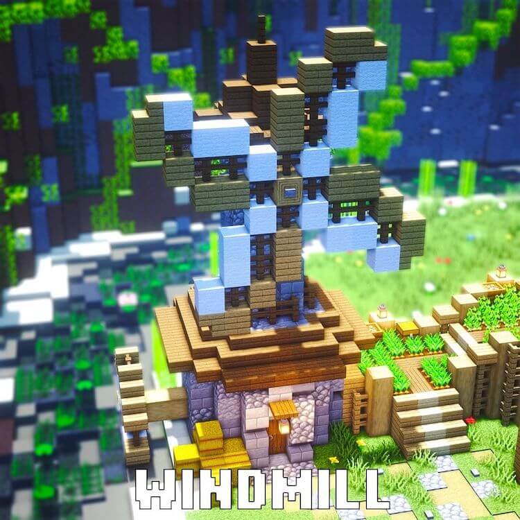 25 Minecraft Windmill construcion para impresionar a tus amigos - 41 - septiembre 24, 2022