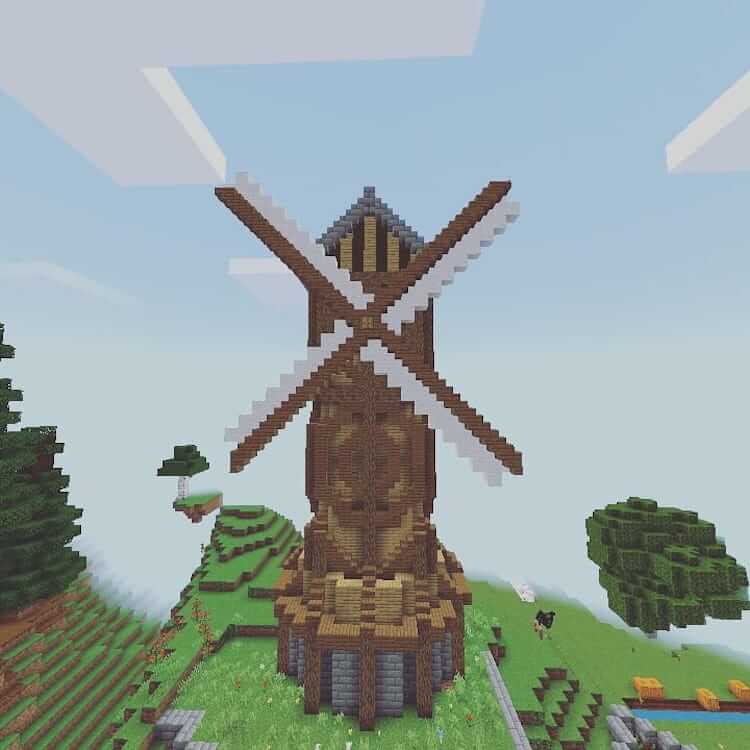 25 Minecraft Windmill construcion para impresionar a tus amigos - 53 - septiembre 24, 2022