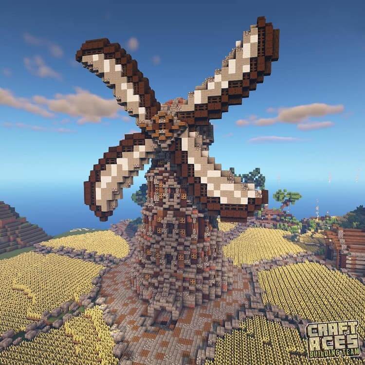 25 Minecraft Windmill construcion para impresionar a tus amigos - 23 - septiembre 24, 2022