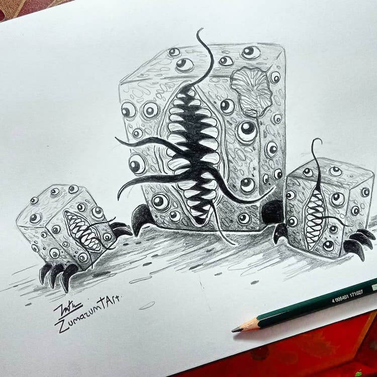 15 Ideas geniales de dibujo de monstruos - 27 - julio 4, 2022