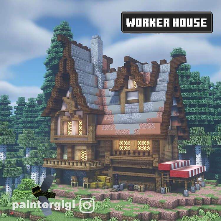 40 ideas y tutoriales de Minecraft House - 49 - julio 6, 2022