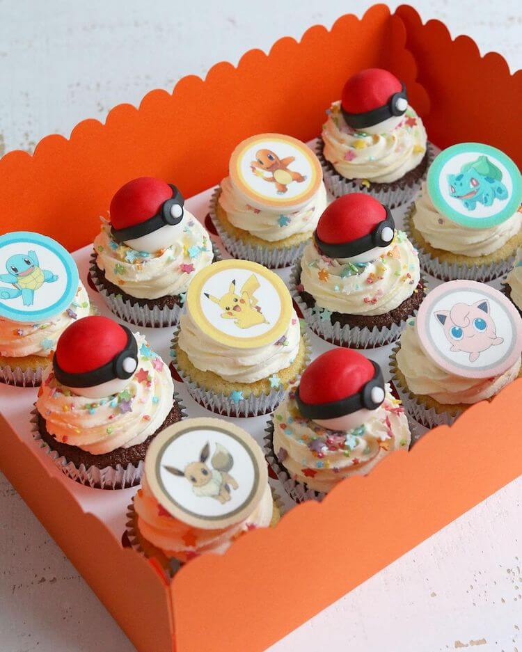 16 ideas de cupcake de Pokemon perfectas para cualquier fiesta de cumpleaños - 9 - junio 15, 2022