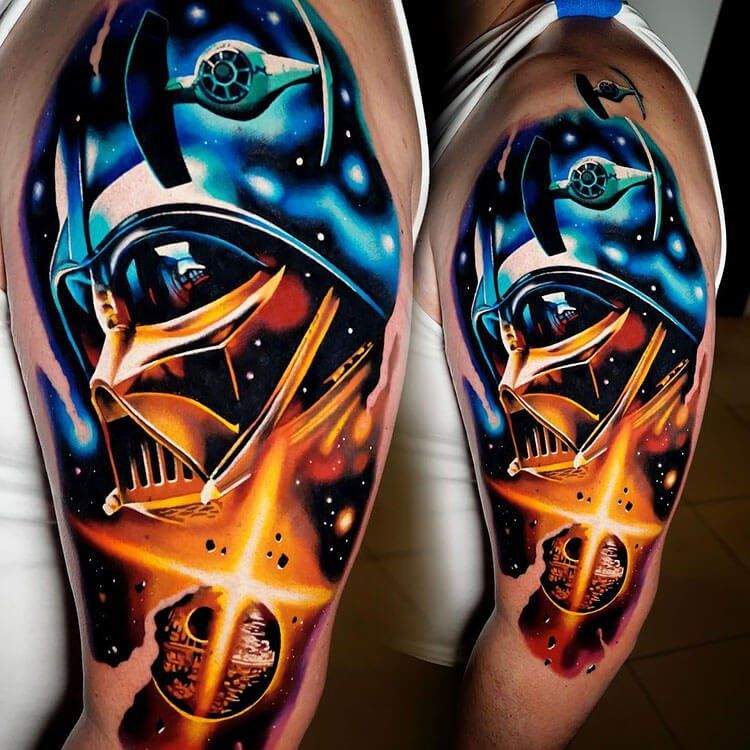 21 Ideas geniales de tatuajes de Star Wars - 3 - julio 4, 2022