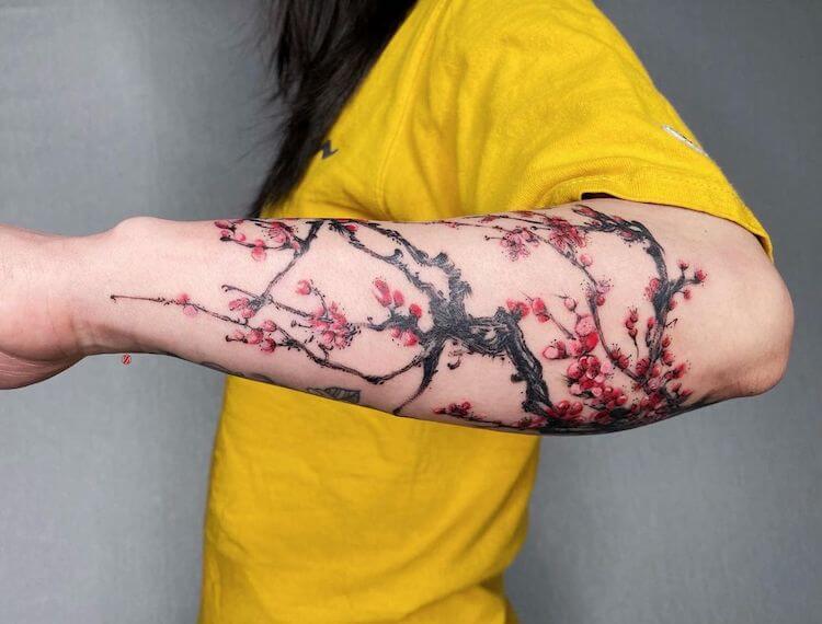 36 Hermosas ideas de manga de tatuajes para mujeres - 71 - julio 4, 2022