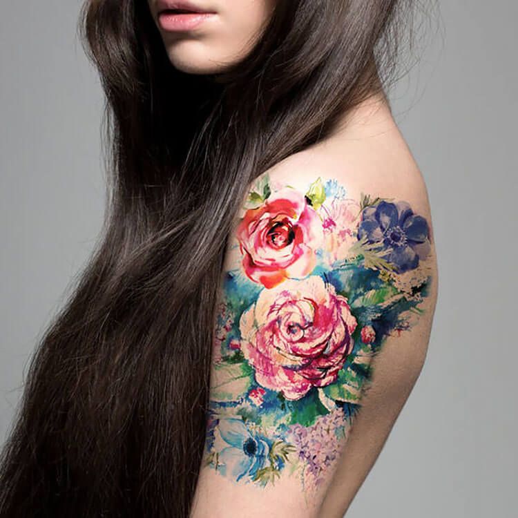 10 tatuajes de flores temporales para personas que no están listas para tinta permanente - 7 - junio 15, 2022