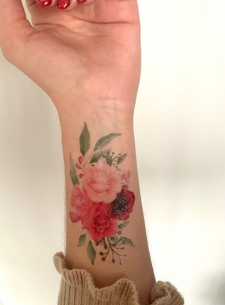 10 tatuajes de flores temporales para personas que no están listas para tinta permanente - 19 - junio 15, 2022