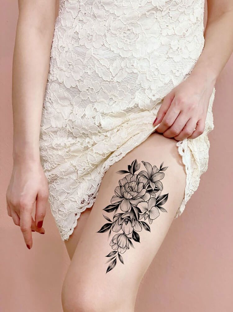 10 tatuajes de flores temporales para personas que no están listas para tinta permanente - 21 - junio 15, 2022