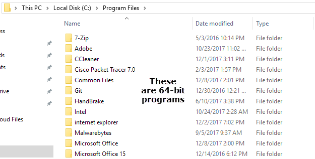 ¿Por qué Windows de 64 bits necesita dos carpetas de archivos de programa? - 13 - diciembre 12, 2022