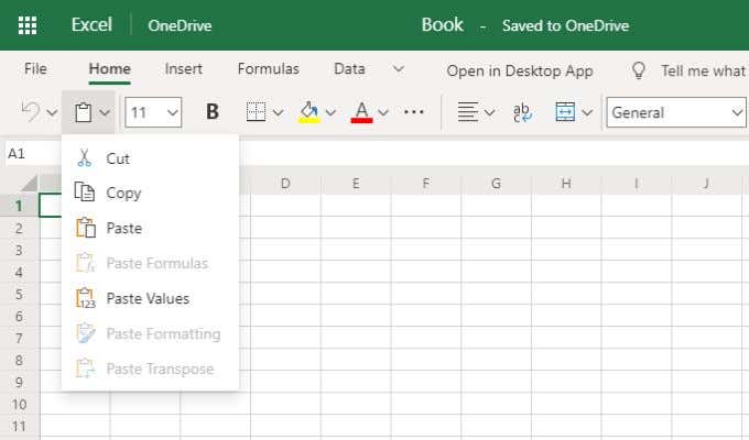 Diferencias entre Microsoft Excel Online y Excel - 7 - octubre 31, 2022