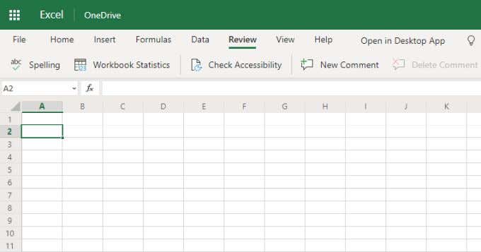 Diferencias entre Microsoft Excel Online y Excel - 25 - octubre 31, 2022