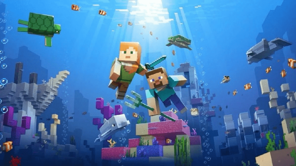 Cómo respirar bajo el agua en Minecraft