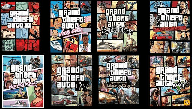 Todos los juegos de GTA en orden de la fecha de lanzamiento