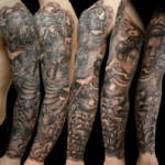 Precio del tatuaje de media manga