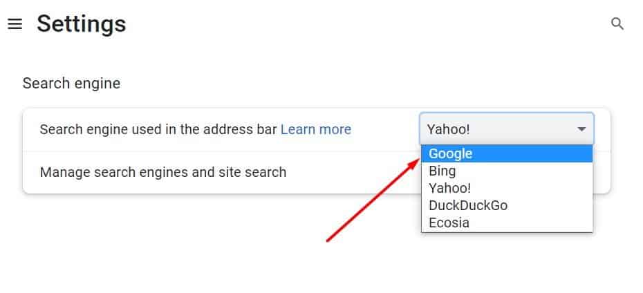 ¿Por qué mi motor de búsqueda sigue cambiando a Yahoo? Cómo deshacerse de él - 9 - julio 29, 2022