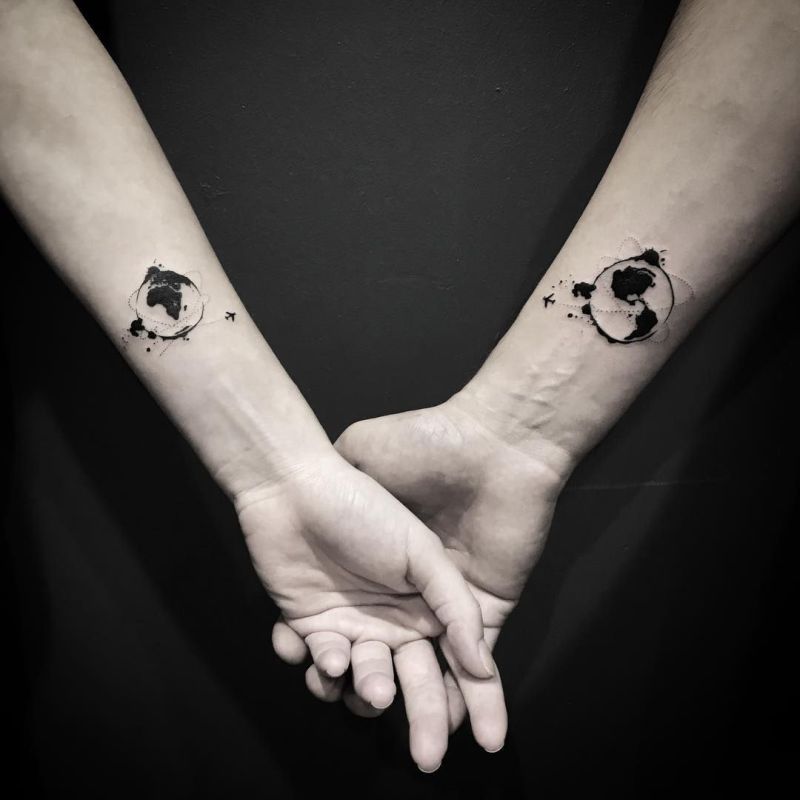Tatuajes de pareja de alma gemela a juego - 141 - diciembre 6, 2022