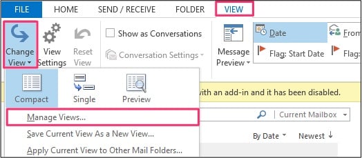 ¿Por qué ha cambiado mi vista de bandeja de entrada de Outlook? - 25 - agosto 1, 2022