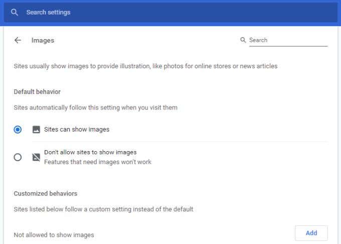 9 Correcciones cuando las imágenes no se cargan en Chrome - 15 - agosto 4, 2022