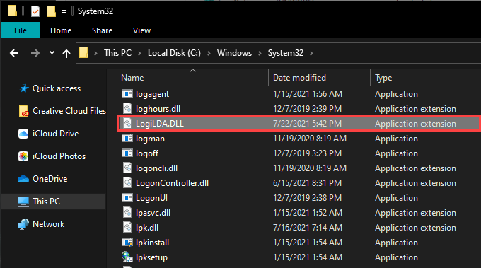 ¿Cómo solucionar? "Hubo un problema iniciando logilda.dll" en Windows 10 - 21 - agosto 11, 2022