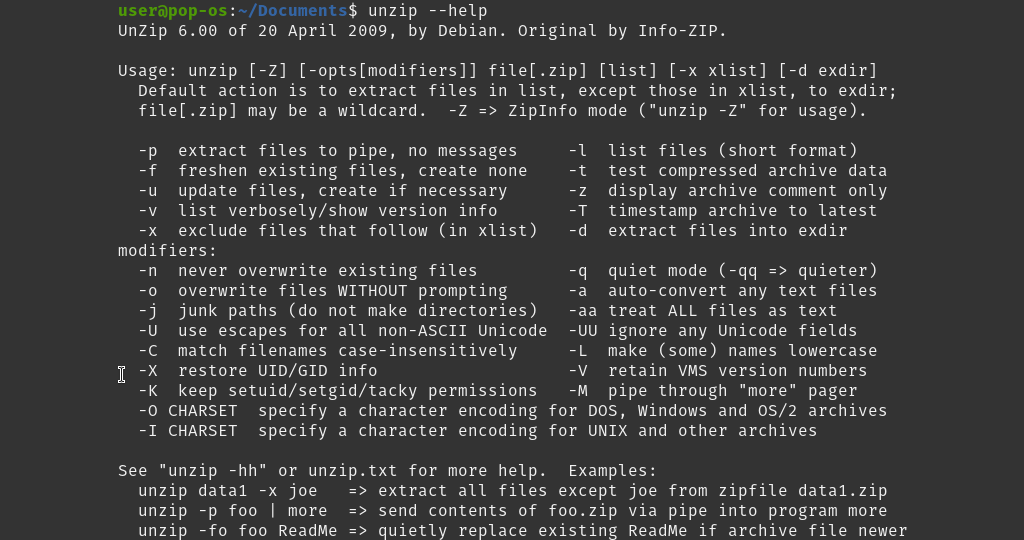 7 Maneras de archivos zip y descomprimidos en Linux - 35 - agosto 10, 2022