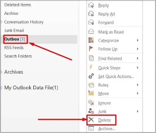 Cómo solucionar si los mensajes de Outlook se atasquen en la bandeja de salida - 15 - agosto 10, 2022