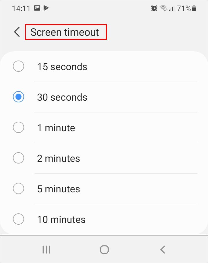 Cómo hacer que su pantalla se mantenga más tiempo en Android y iPhone - 9 - agosto 12, 2022