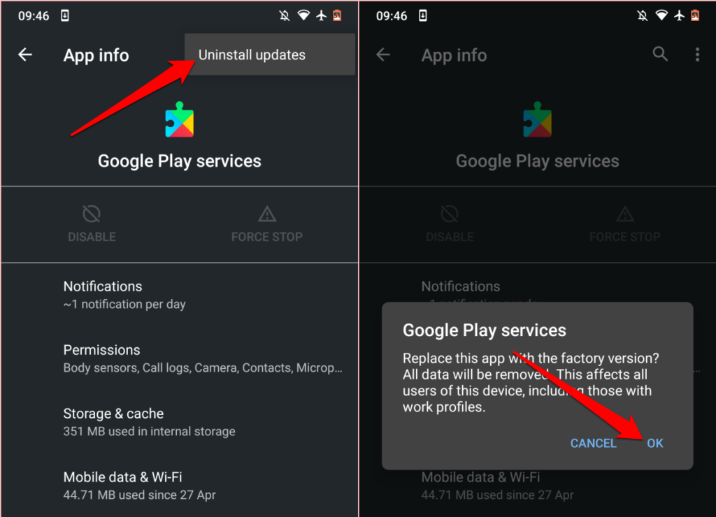 Google Play Store se sigue bloqueando en Android - 41 - agosto 13, 2022