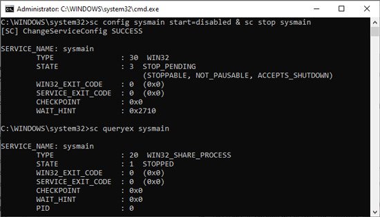 [Resuelto] Servicio Host Sysmain High Disk Uso en Windows - 13 - agosto 13, 2022