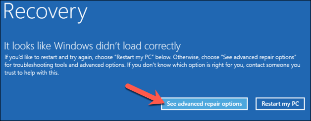 Cómo arreglar un bucle de reparación automática de Windows 10 - 9 - agosto 13, 2022