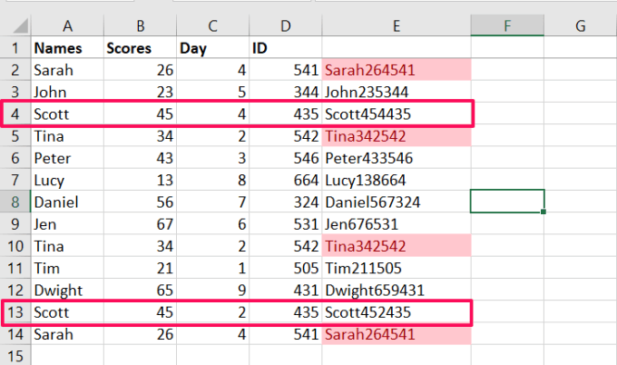 ¿Cómo eliminar las filas duplicadas en Excel? - 29 - agosto 13, 2022