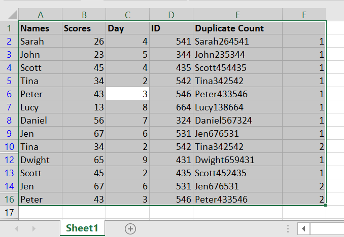 ¿Cómo eliminar las filas duplicadas en Excel? - 31 - agosto 13, 2022