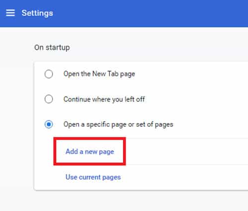 ¿Cómo establecer la página de inicio en Google Chrome? - 25 - agosto 15, 2022