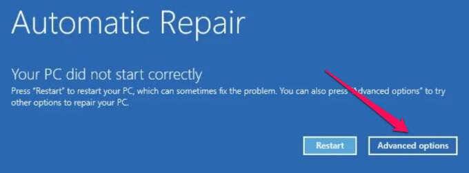 Cómo corregir el error "su PC con Windows 10 no inició correctamente" - 7 - agosto 20, 2022