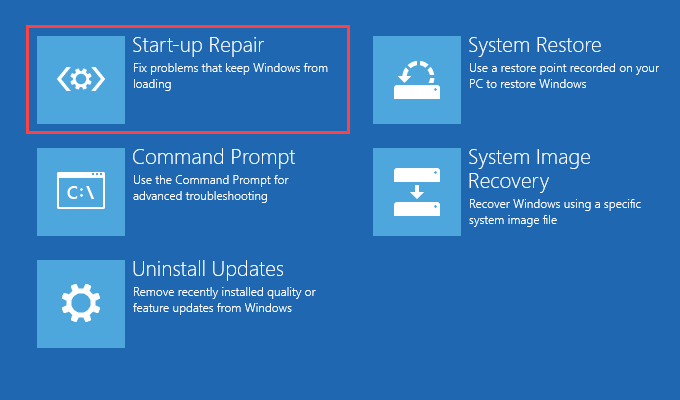 Cómo corregir el error "su PC con Windows 10 no inició correctamente" - 13 - agosto 20, 2022