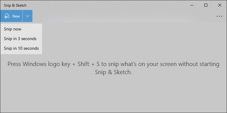 Cómo usar Snip & Sketch para tomar capturas de pantalla en Windows - 7 - agosto 26, 2022