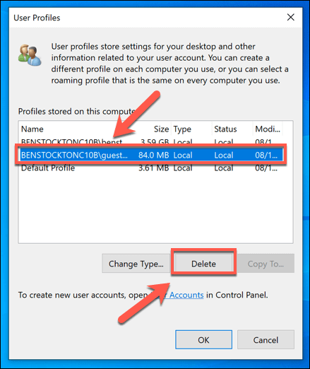 Cómo eliminar un perfil de usuario en Windows 10 - 27 - agosto 27, 2022