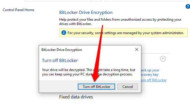 ¿Cómo apagar o deshabilitar BitLocker en Windows 10? - 21 - agosto 29, 2022