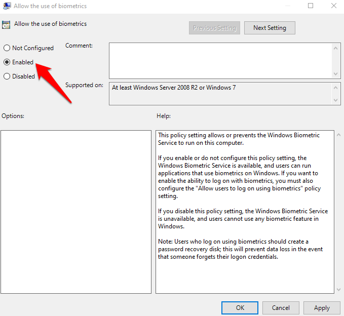 ¿Cómo arreglar Windows Hello Hello Fingerprint no funciona en Windows 10? - 27 - agosto 31, 2022