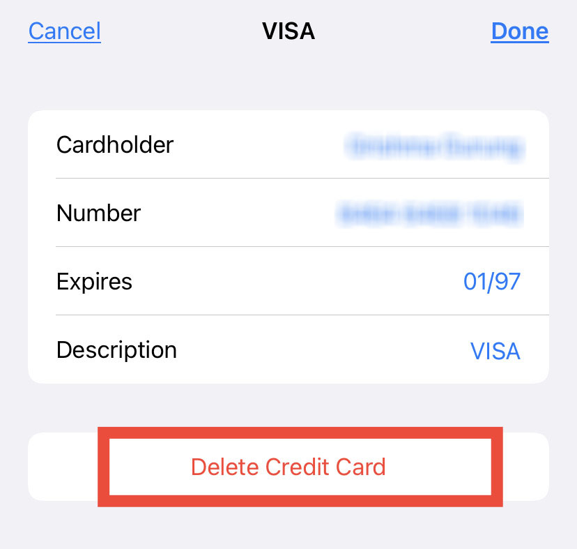 ¿Cómo ver y eliminar tarjetas de crédito guardadas en iPhone? - 13 - septiembre 2, 2022
