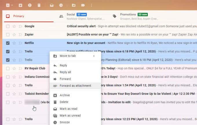 ¿Cómo reenviar múltiples correos electrónicos en Gmail? - 11 - septiembre 8, 2022