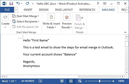 ¿Cómo enviar fusiones en Outlook? - 7 - septiembre 12, 2022